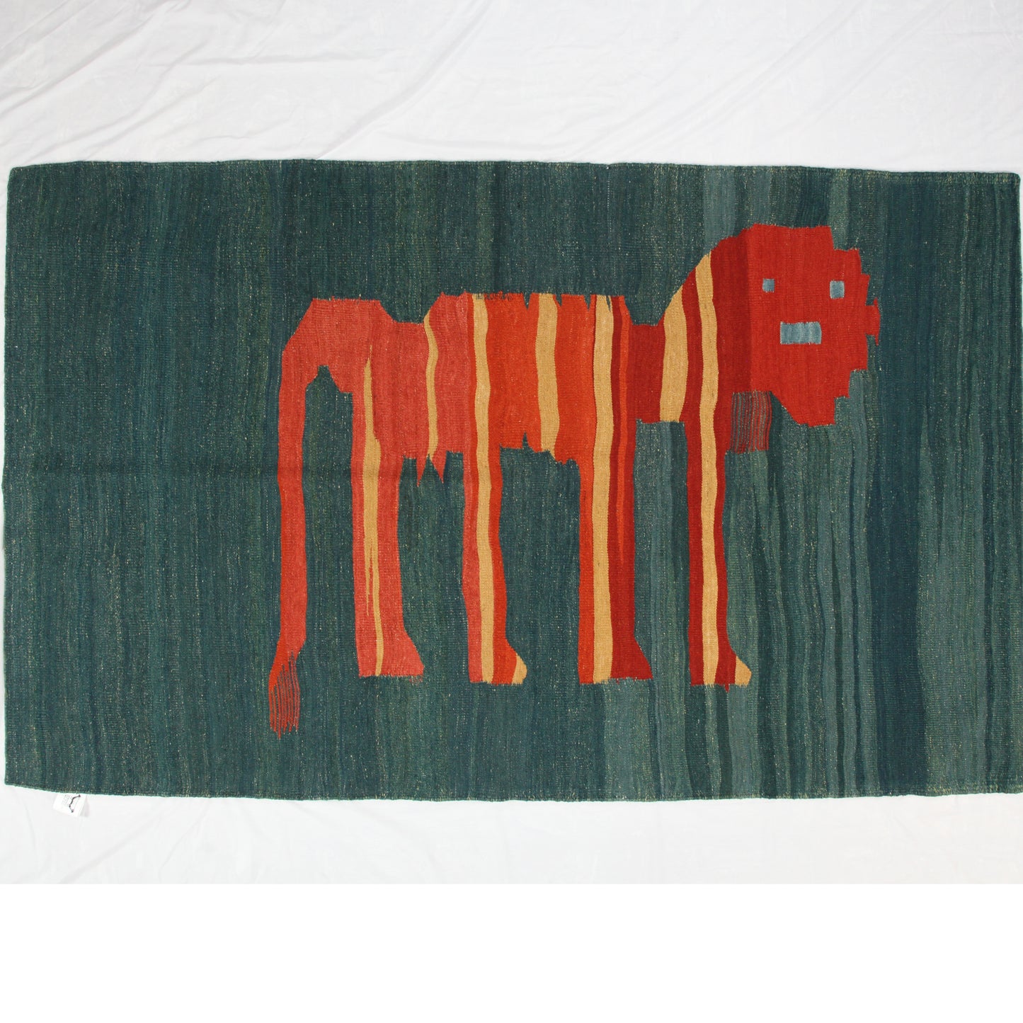 Kurdestan Kilim - Rug - Handwoven - (Size: 101.9" x 62.9" Inch)