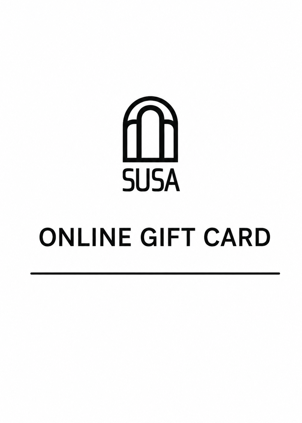 Susa Art Gallery Gift Card