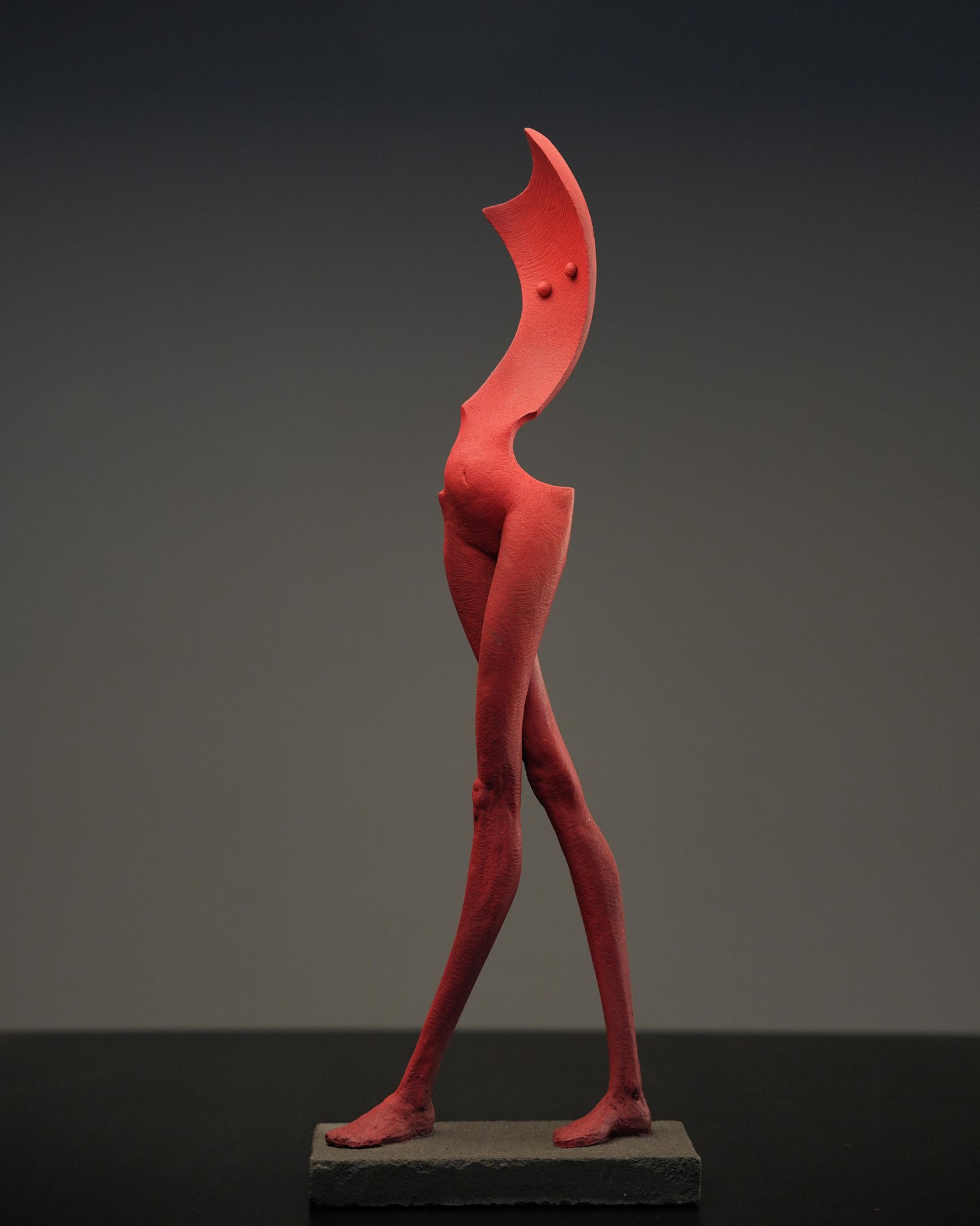 Crossed-leg Mademoiselle Sculpture by Soheyl Bastami - Unique Edition 2