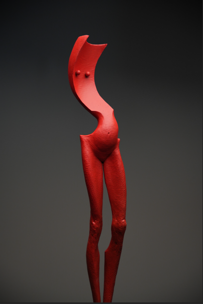 Simple Standing Mademoiselle Sculpture by Soheyl Bastami - Unique Edition 7