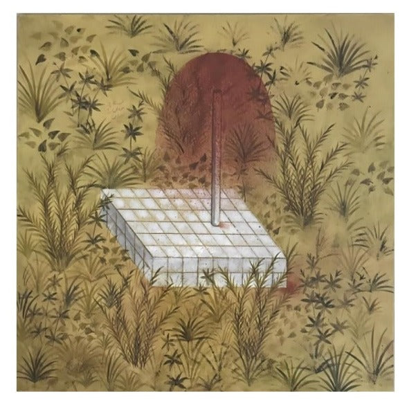 God's Light Painting Shila Piran- Acrylic on paperboard (9.84"x 9.84")