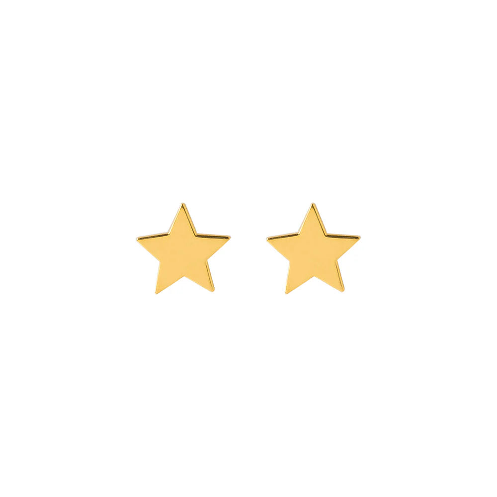 Earrings in the shape of star