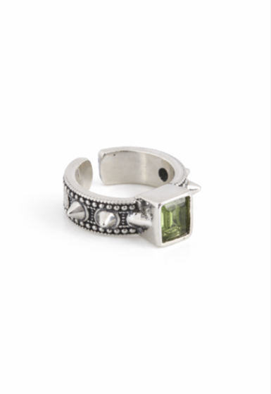 Handmade Silver Zebarjad Ring by Sun Nafissi