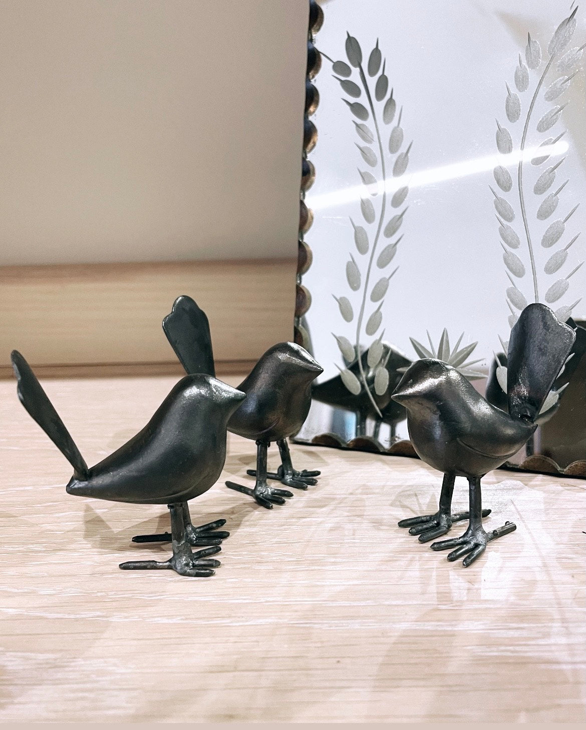 Extra Small Metal Bird