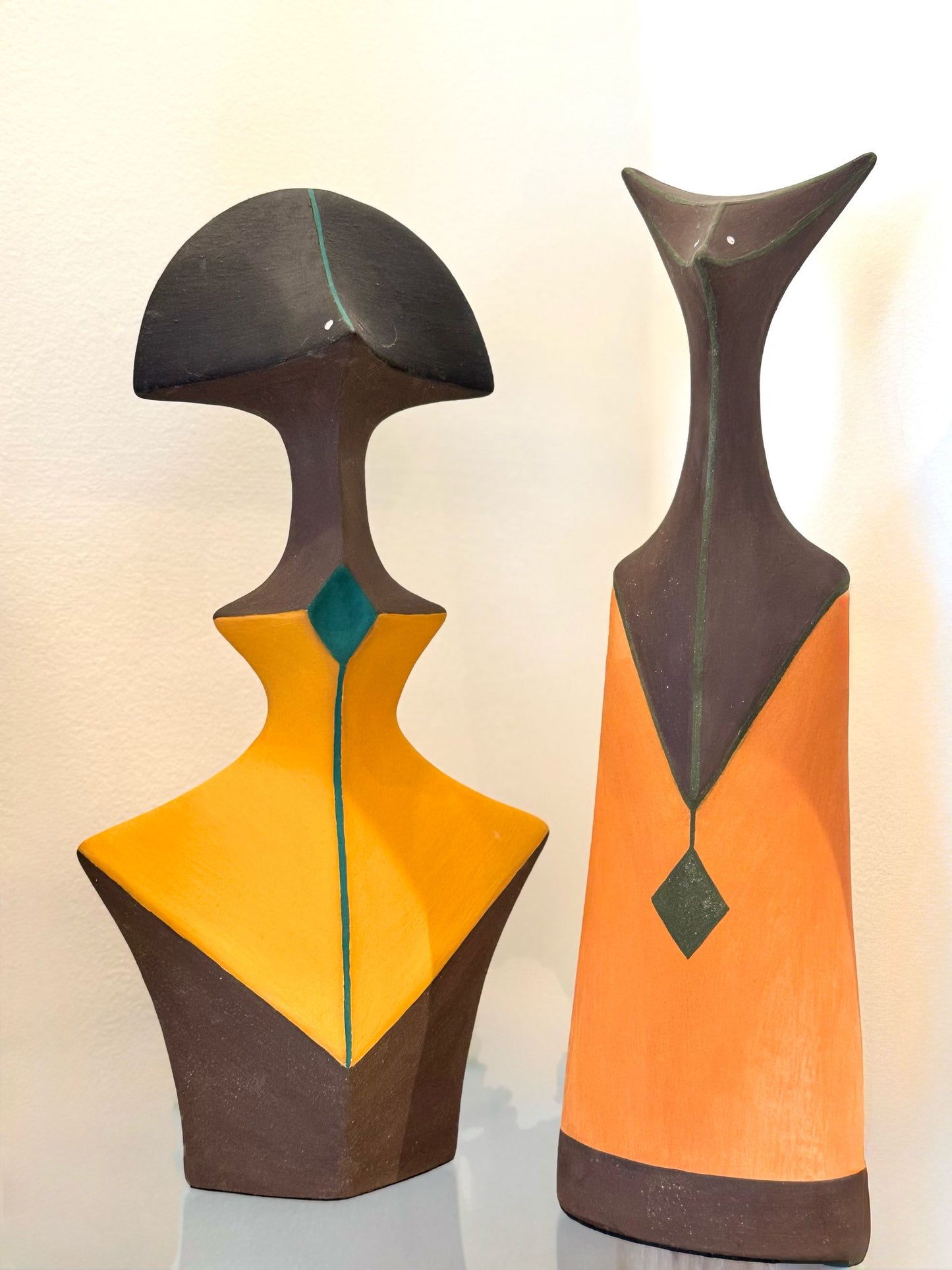 Handmade Ceramic Sculpture from "Silent Guardian" Collections by Leeco