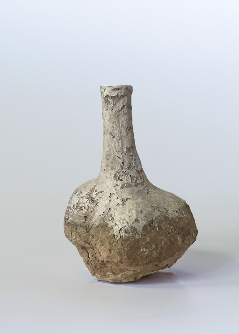 Decorative Papier-Mache Vase by Rosha