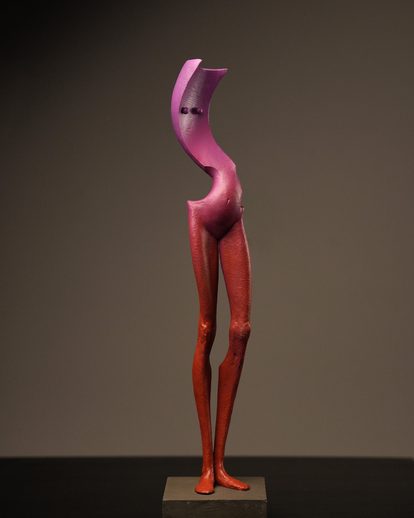 Simple Standing Mademoiselle Sculpture by Soheyl Bastami- Edition 5