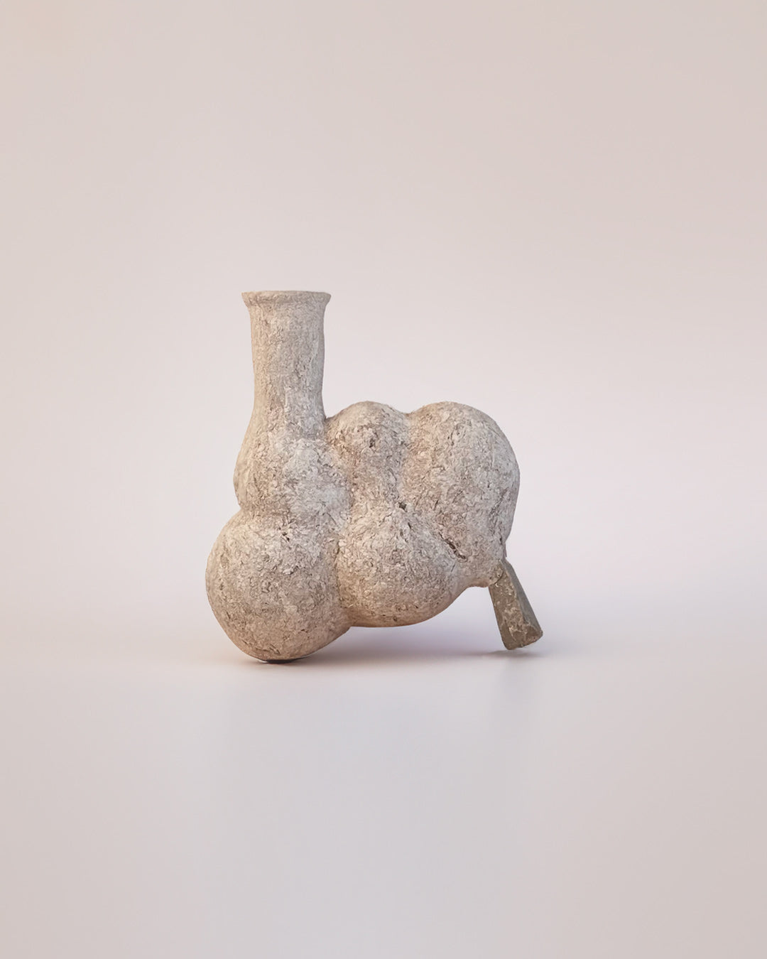 Papier-Mâché with Small Rock Leg by Roosha 2