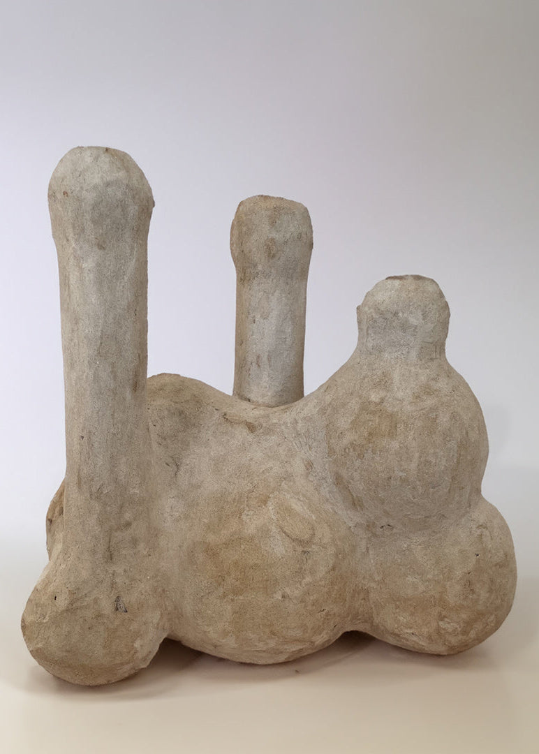 Papier-Mâché Candleholder by Roosha