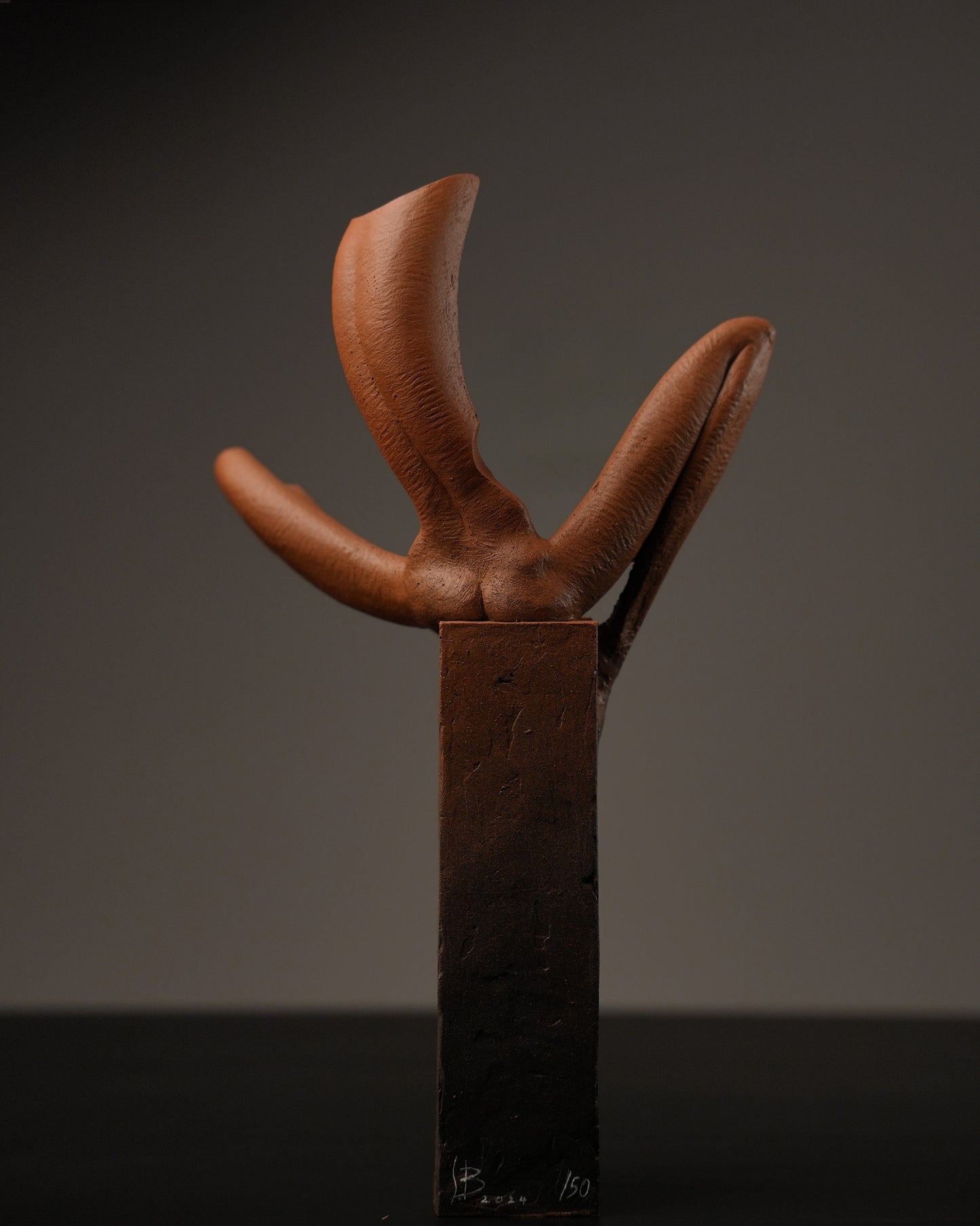 Seated Mademoiselle sculpture by Soheyl Bastami/ Edition 5