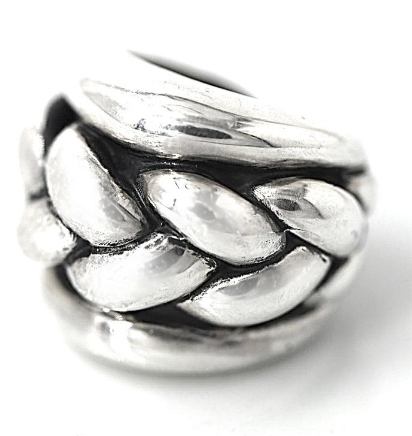 Handmade Silver "Gisoo" Ring by Sun Nafissi