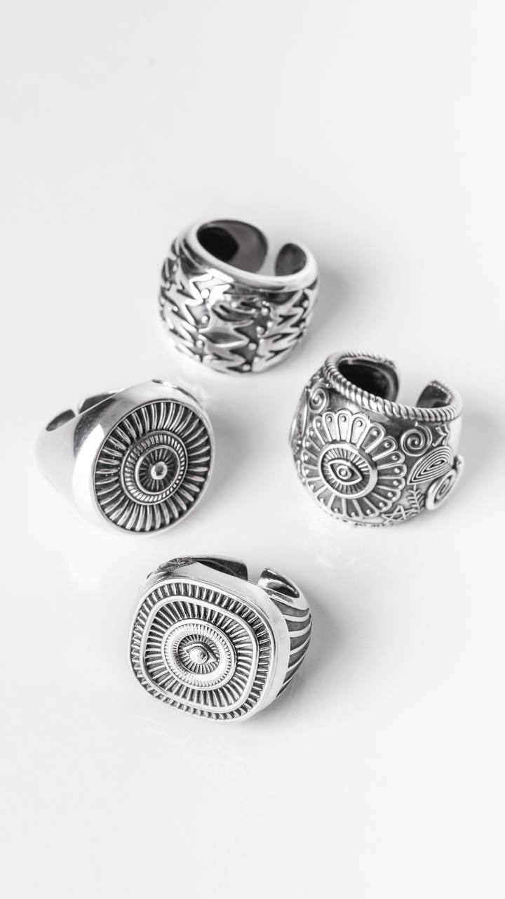 “Unity” Handmade Silver Ring by Sun Nafissi