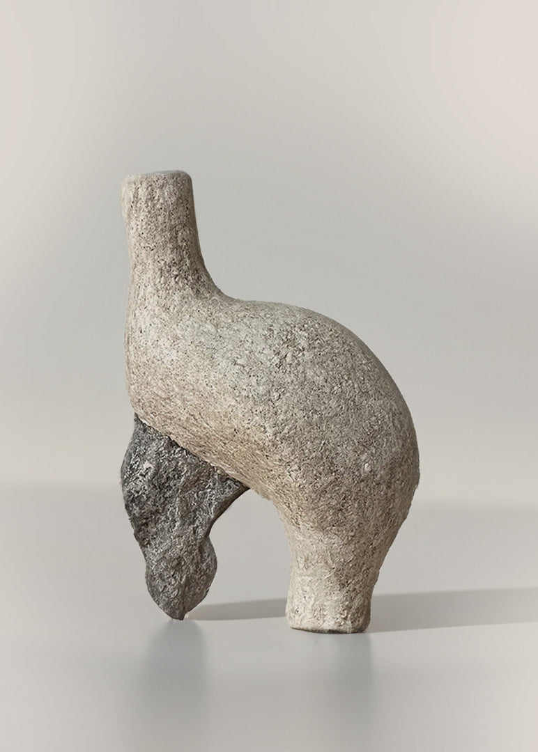 Papier-Mâché Decorative Vase by Roosha (Mixed Material)