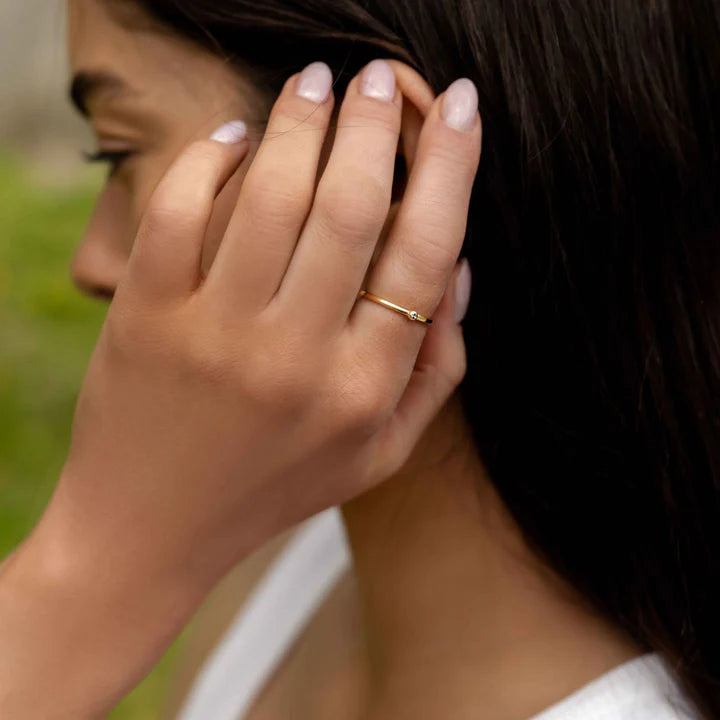 "Ada" Ring 18K Gold by Tille