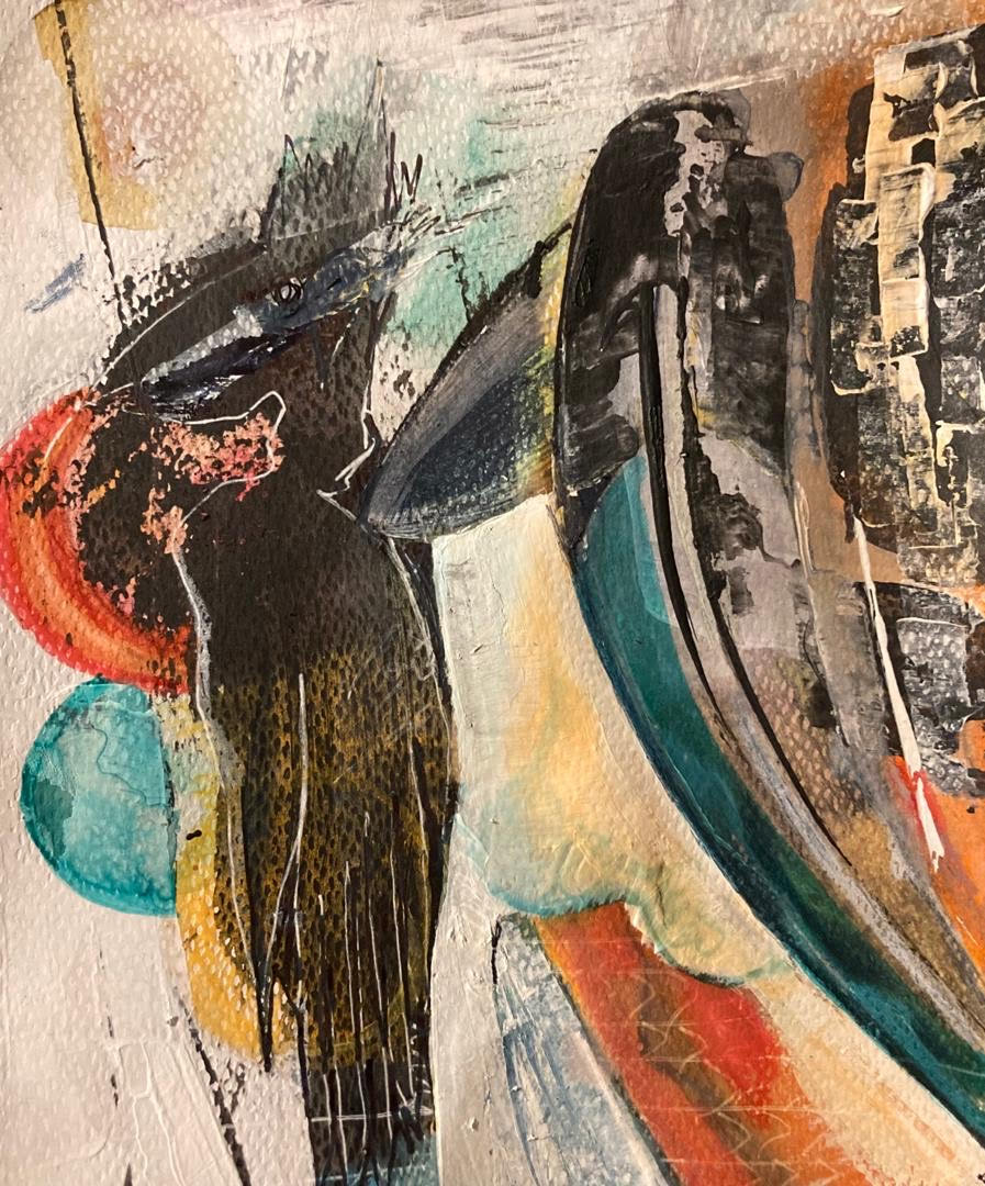 From the Rat series by Tala Porbaha- Mixed Media