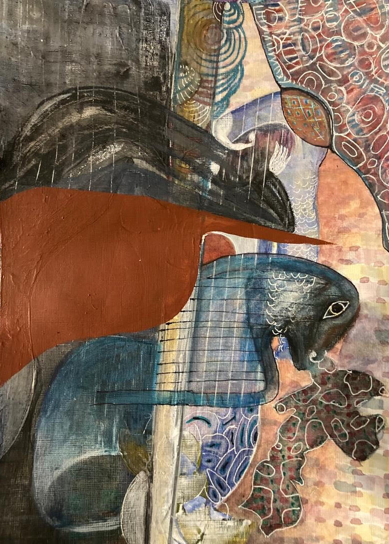 From The Rat Series by Tala Porbaha- Mixed Media