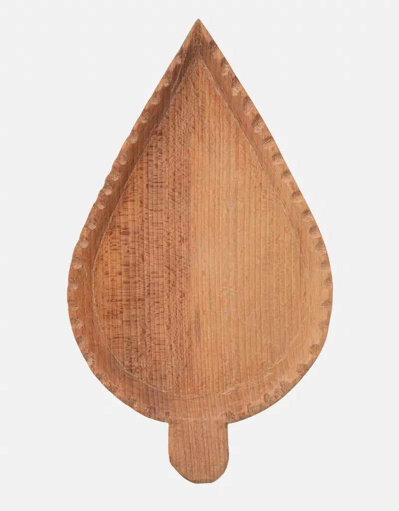 Small Wooden Cedar Tray with Congress Edge