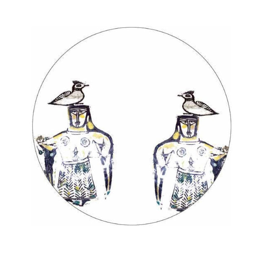Metal Framed Round Mirror 460063