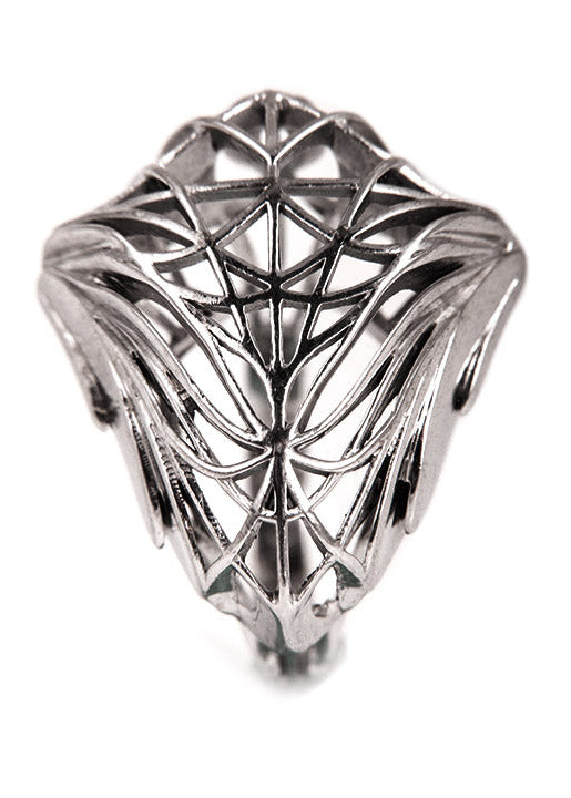 "Boundary" HandCrafted Silver Ring by Banafsheh Hemmati