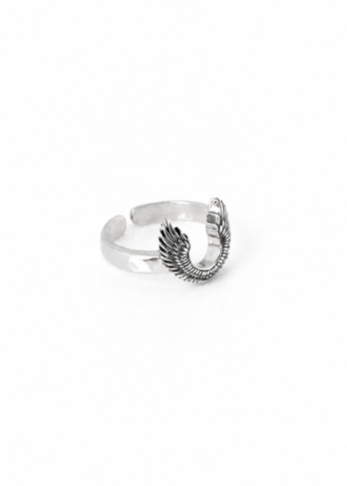 Handmade Silver Ananda Ring by Sun Nafissi