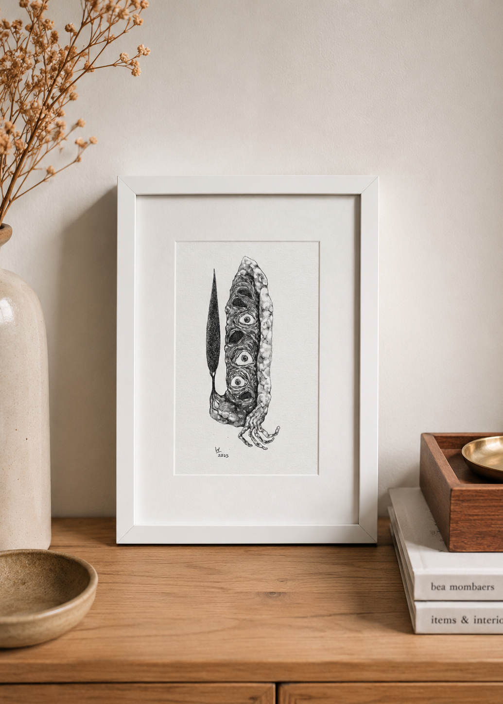 "Thresholds: Ring Road" Drawing by Nima Arabi- Pencil on Archival Paper (7.09″ × 4.72″)