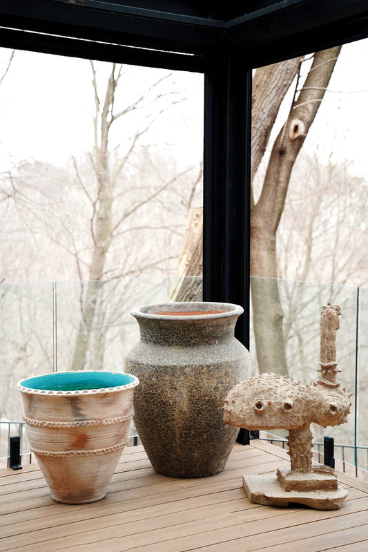 Hand Made Oversized Pots