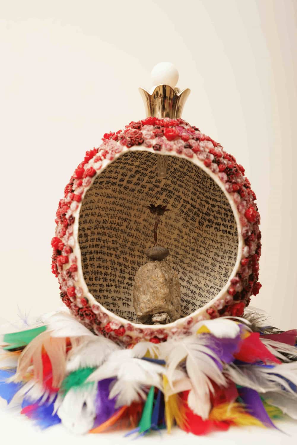 “Transfiguration of a Dead End” by Homa BazrAfshan — from the Painful Rebirth exhibition