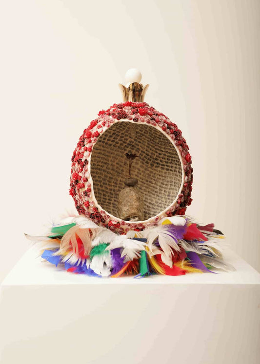 “Transfiguration of a Dead End” by Homa BazrAfshan — from the Painful Rebirth exhibition