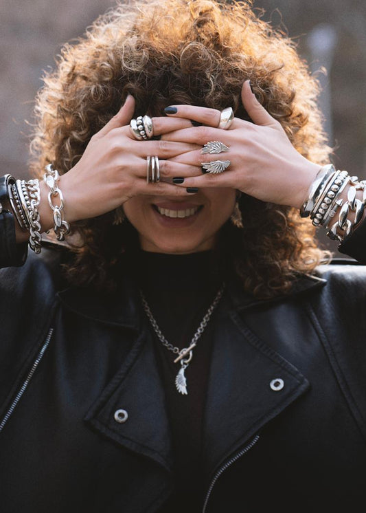 Negaris silver cuff by Sun Nafissi