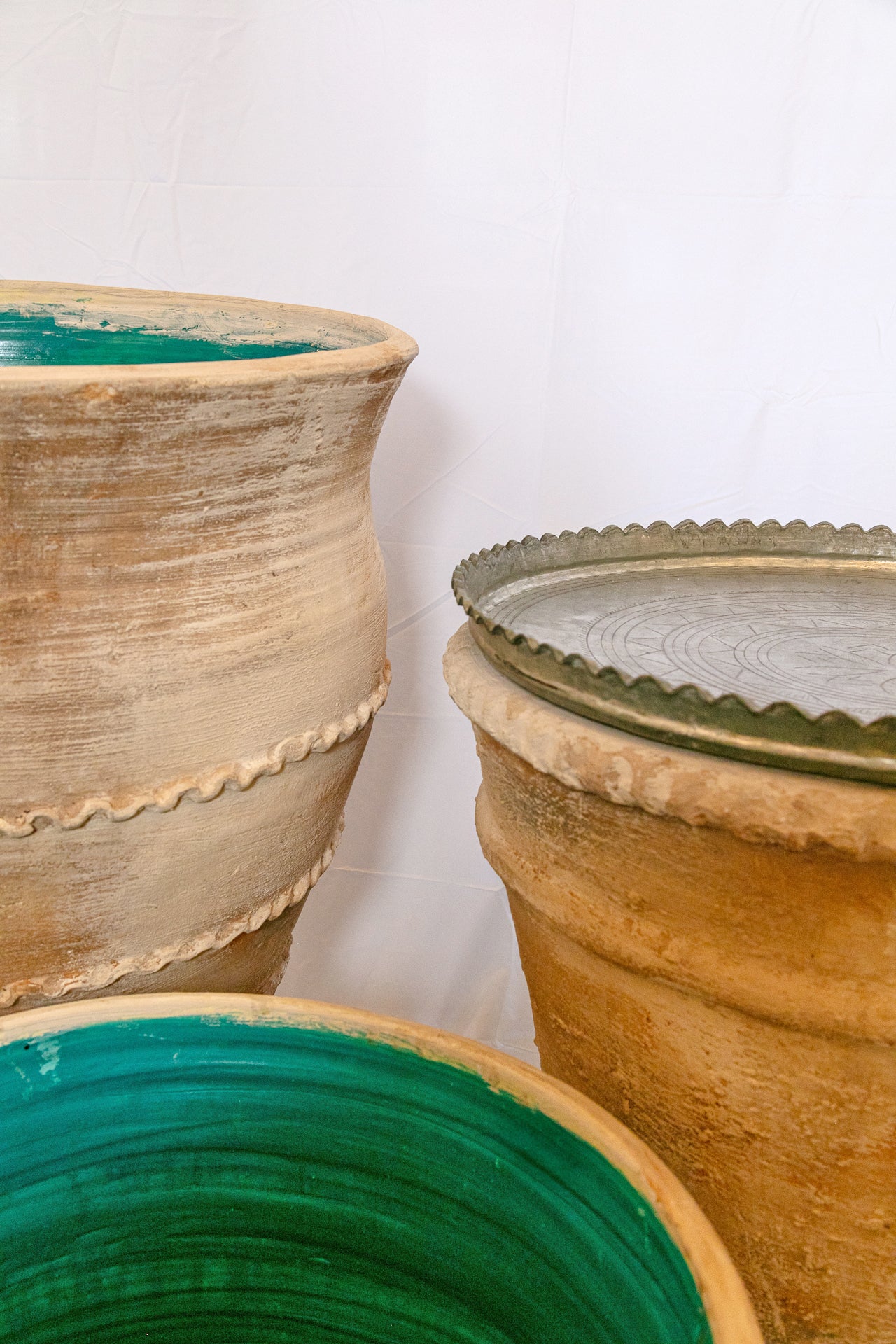 Hand Made Oversized Pots