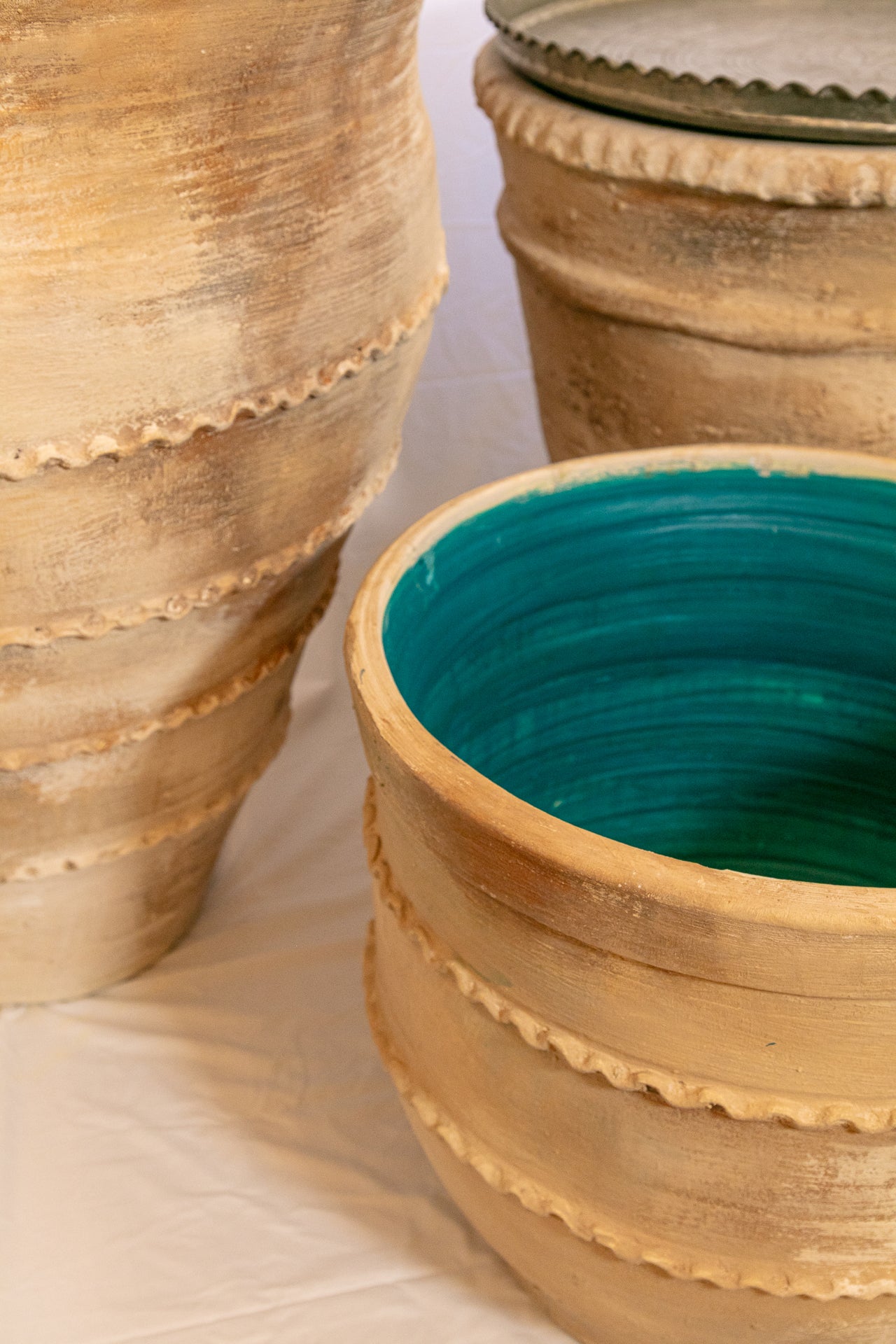 Hand Made Oversized Pots