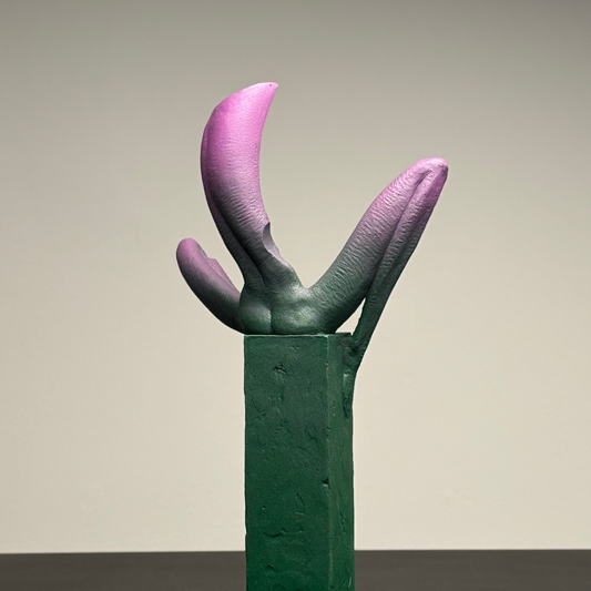 Seated Mademoiselle Sculpture by Soheyl Bastami - Unique Edition 12