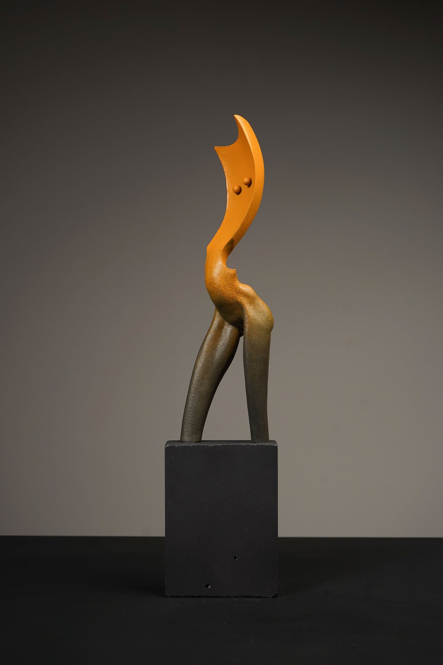 Half-Leg Standing Mademoiselle Sculpture by Soheyl Bastami - Unique Edition 14