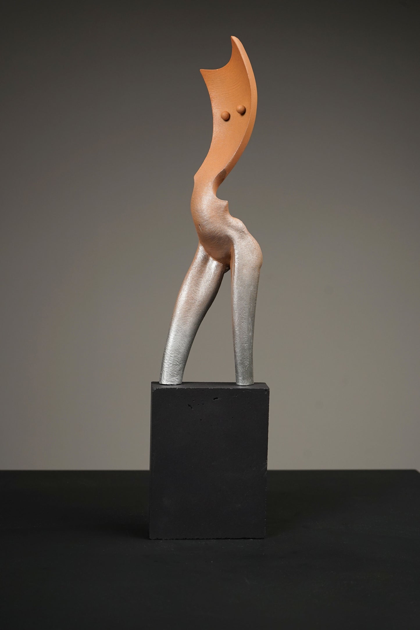 Half-Leg Standing Mademoiselle Sculpture by Soheyl Bastami - Unique Edition 15