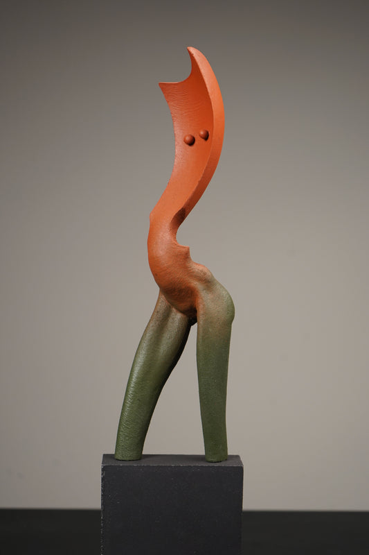 Half-Leg Standing Mademoiselle Sculpture by Soheyl Bastami - Unique Edition 16