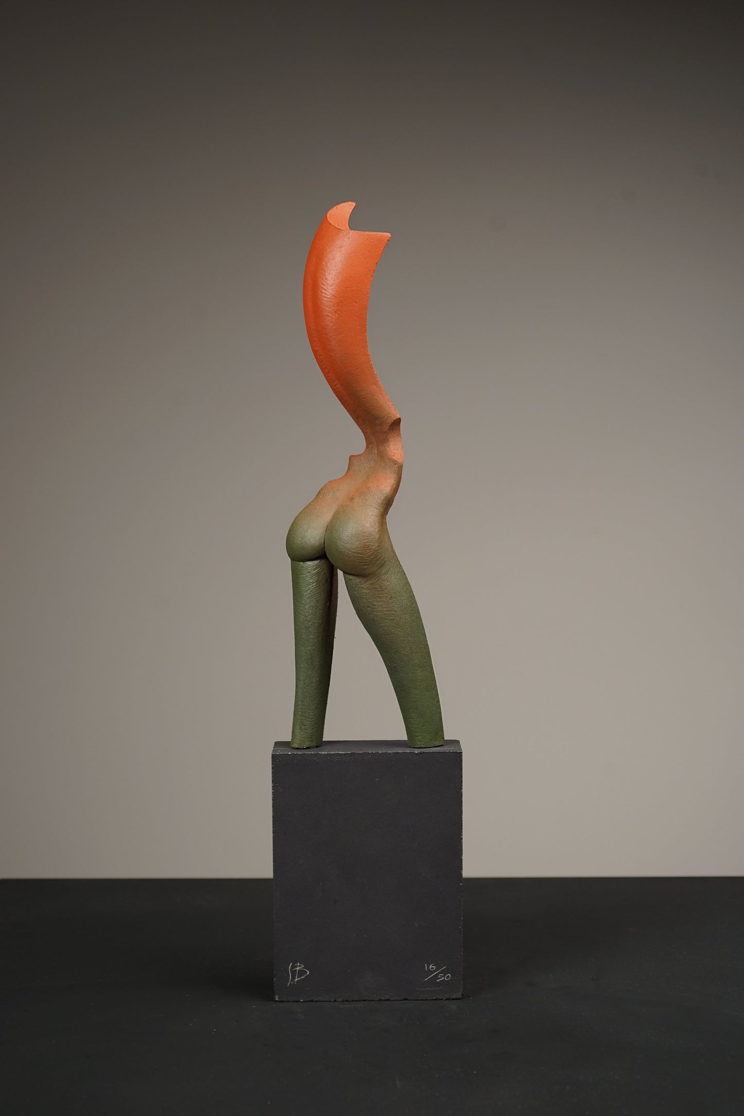 Half-Leg Standing Mademoiselle Sculpture by Soheyl Bastami - Unique Edition 16