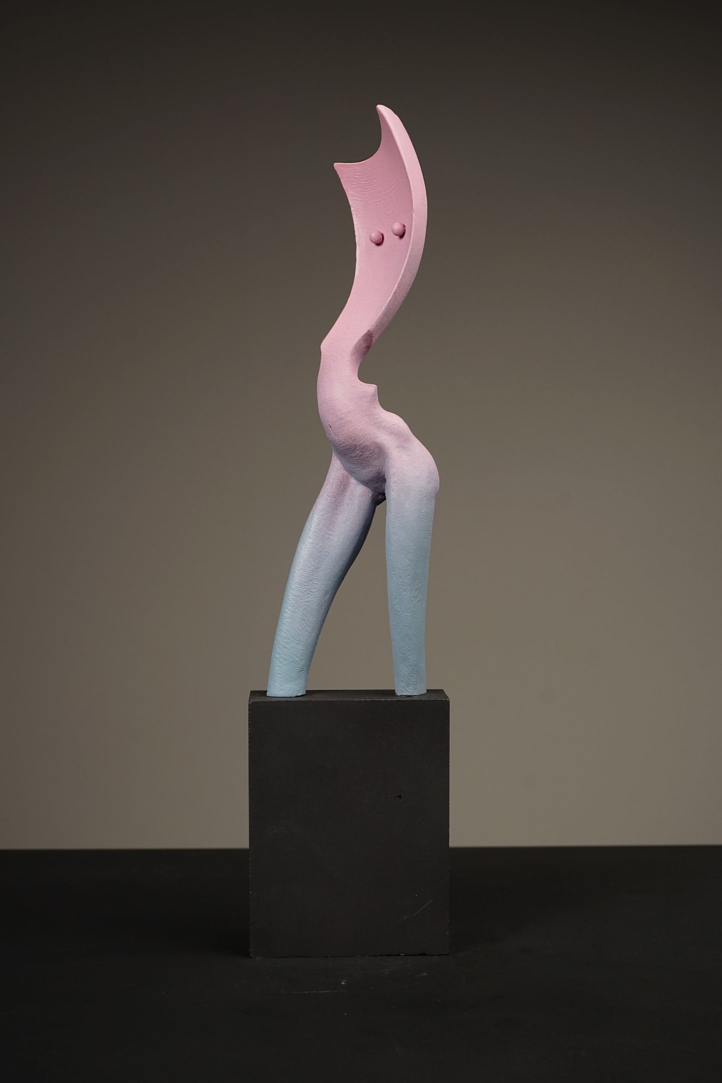 Half-Leg Standing Mademoiselle Sculpture by Soheyl Bastami - Unique Edition 17