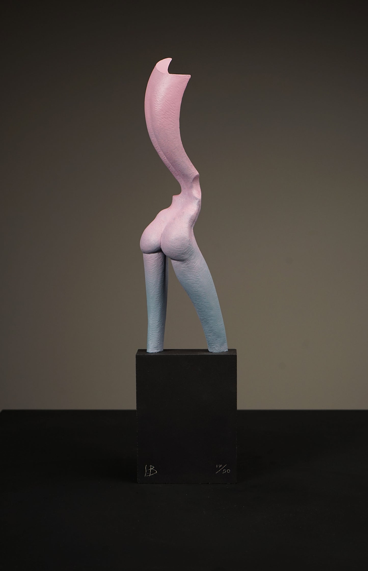 Half-Leg Standing Mademoiselle Sculpture by Soheyl Bastami - Unique Edition 17