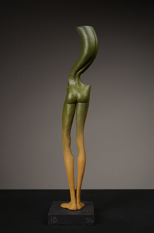 Simple Standing Mademoiselle Sculpture by Soheyl Bastami - Unique Edition 14