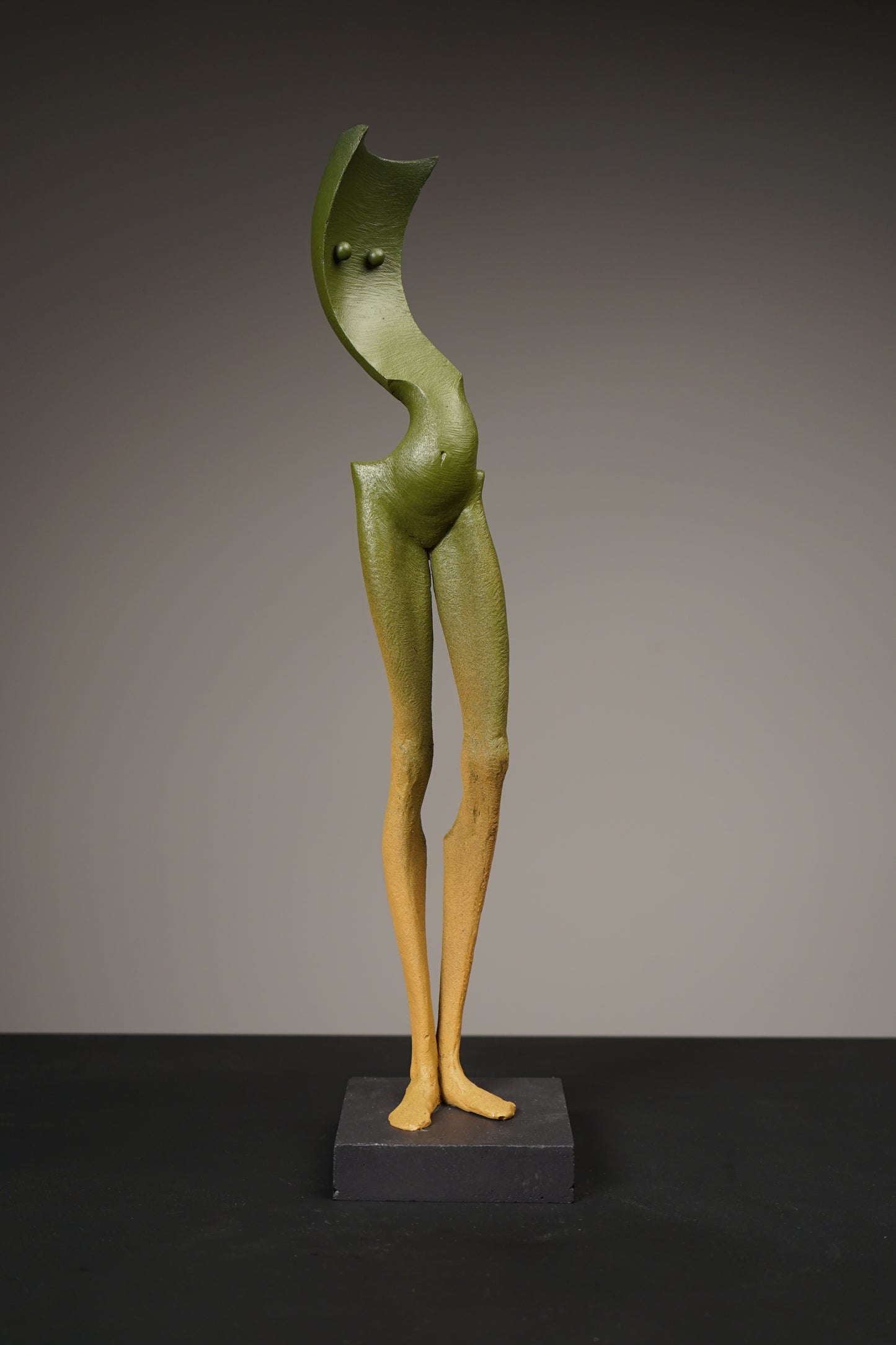 Simple Standing Mademoiselle Sculpture by Soheyl Bastami - Unique Edition 14