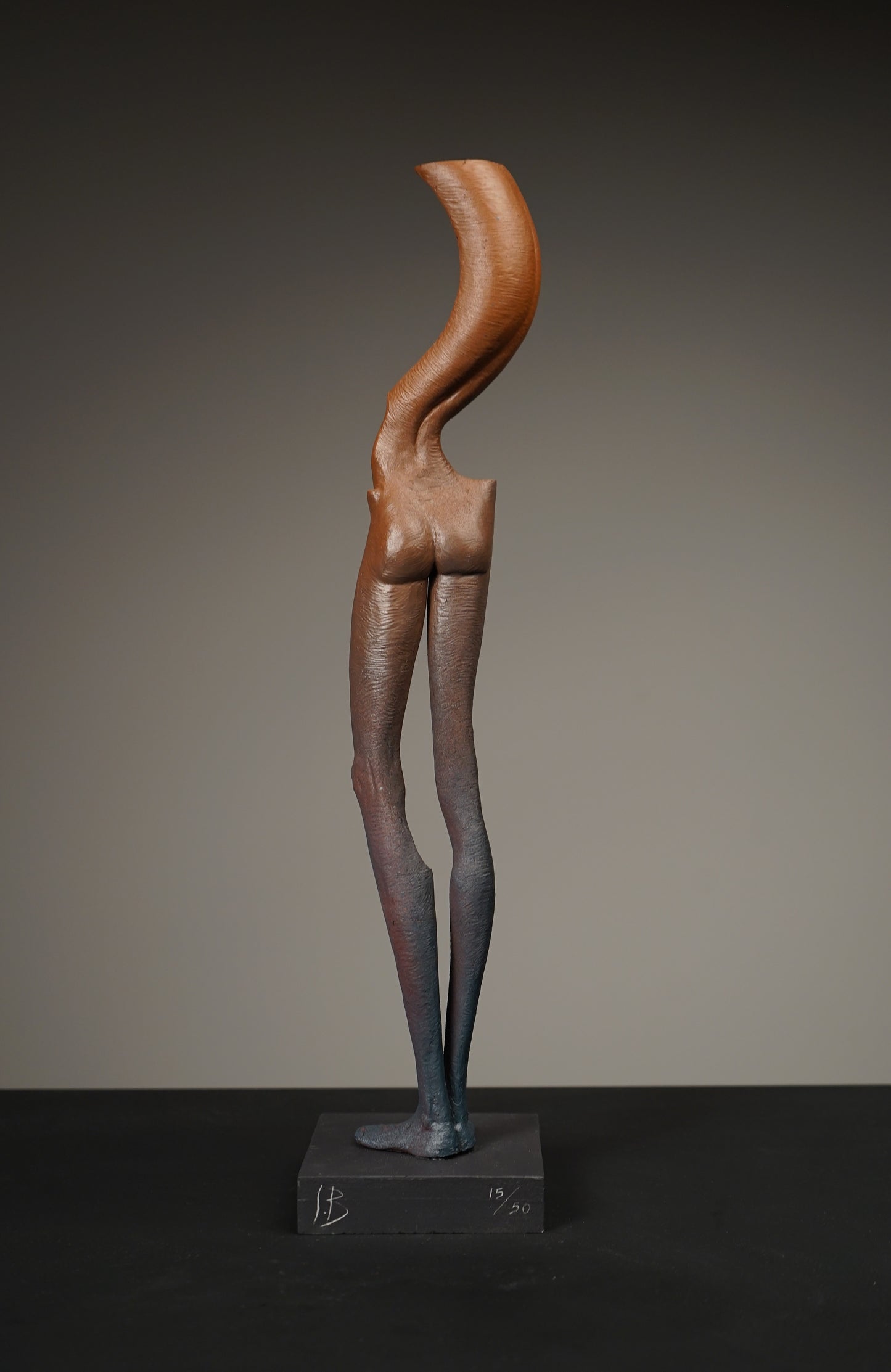 Simple Standing Mademoiselle Sculpture by Soheyl Bastami - Unique Edition 15