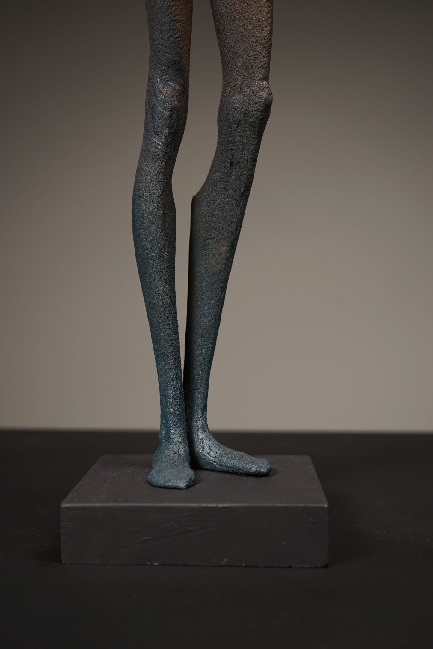 Simple Standing Mademoiselle Sculpture by Soheyl Bastami - Unique Edition 15