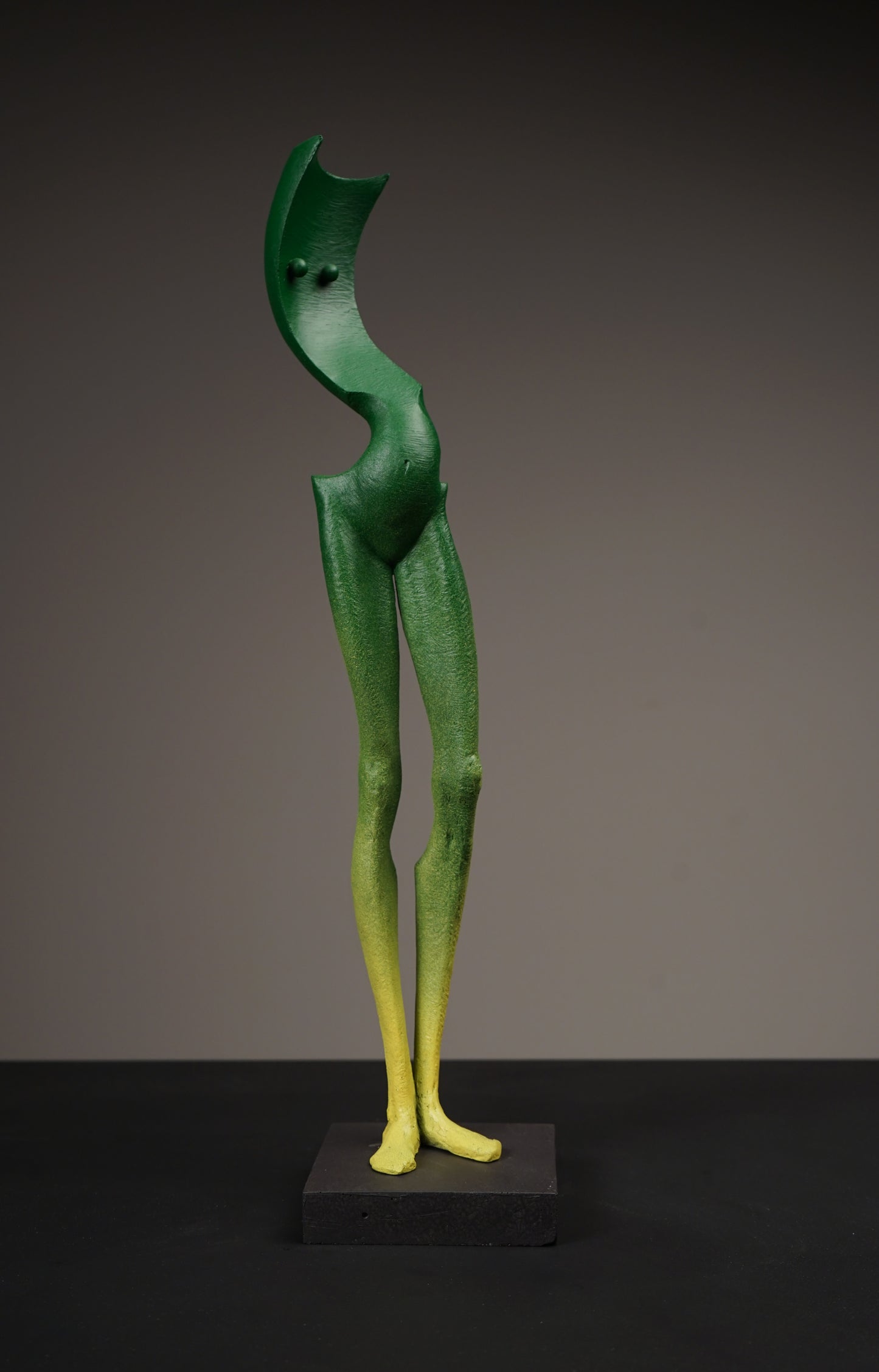 Simple Standing Mademoiselle Sculpture by Soheyl Bastami - Unique Edition 17