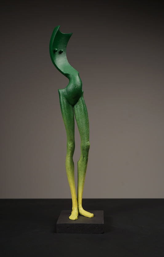 Simple Standing Mademoiselle Sculpture by Soheyl Bastami - Unique Edition 17