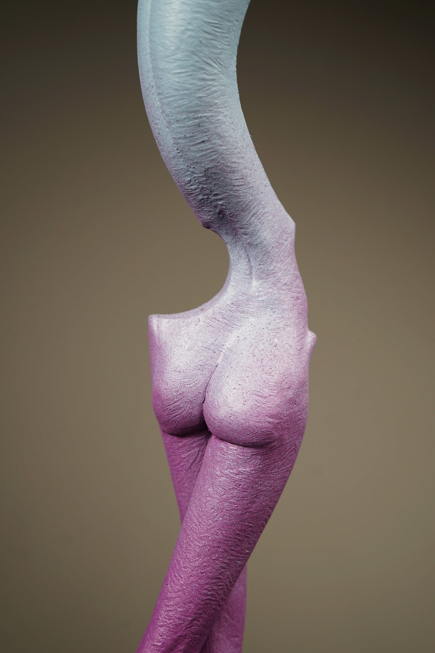 Crossed-Leg Standing Mademoiselle Sculpture by Soheyl Bastami - Unique Edition 15