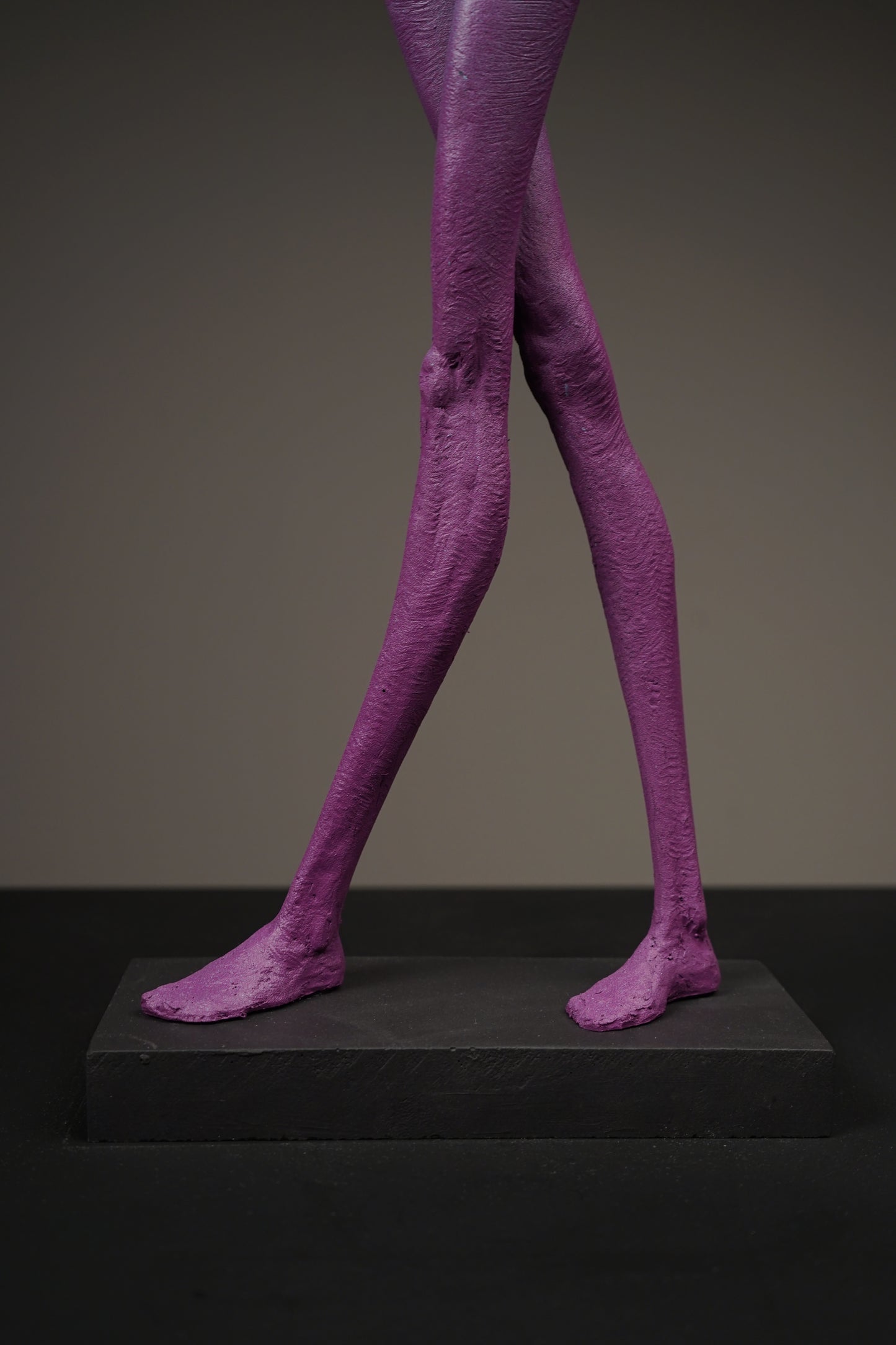 Crossed-Leg Standing Mademoiselle Sculpture by Soheyl Bastami - Unique Edition 15