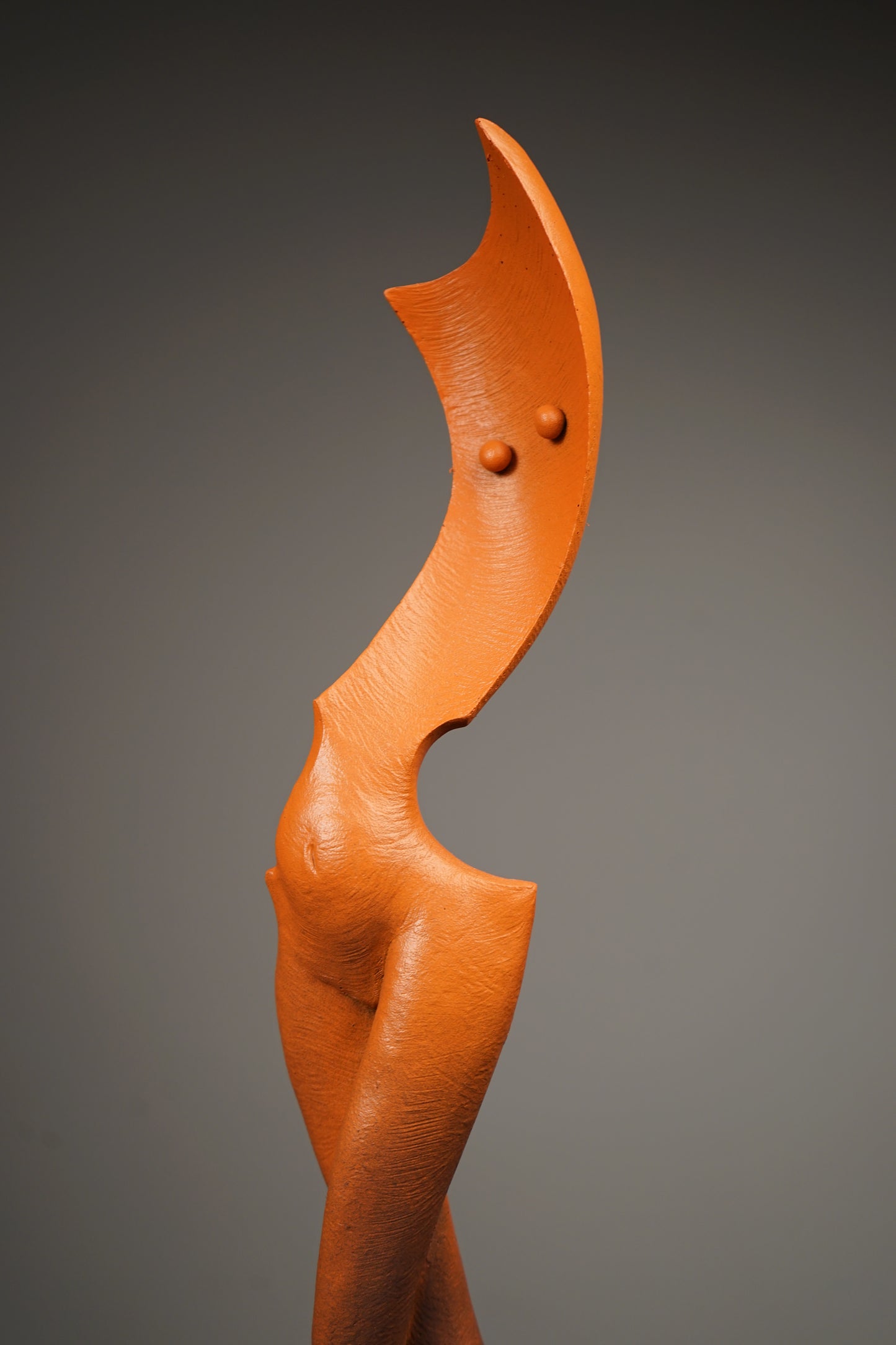 Crossed-Leg Standing Mademoiselle Sculpture by Soheyl Bastami - Unique Edition 17