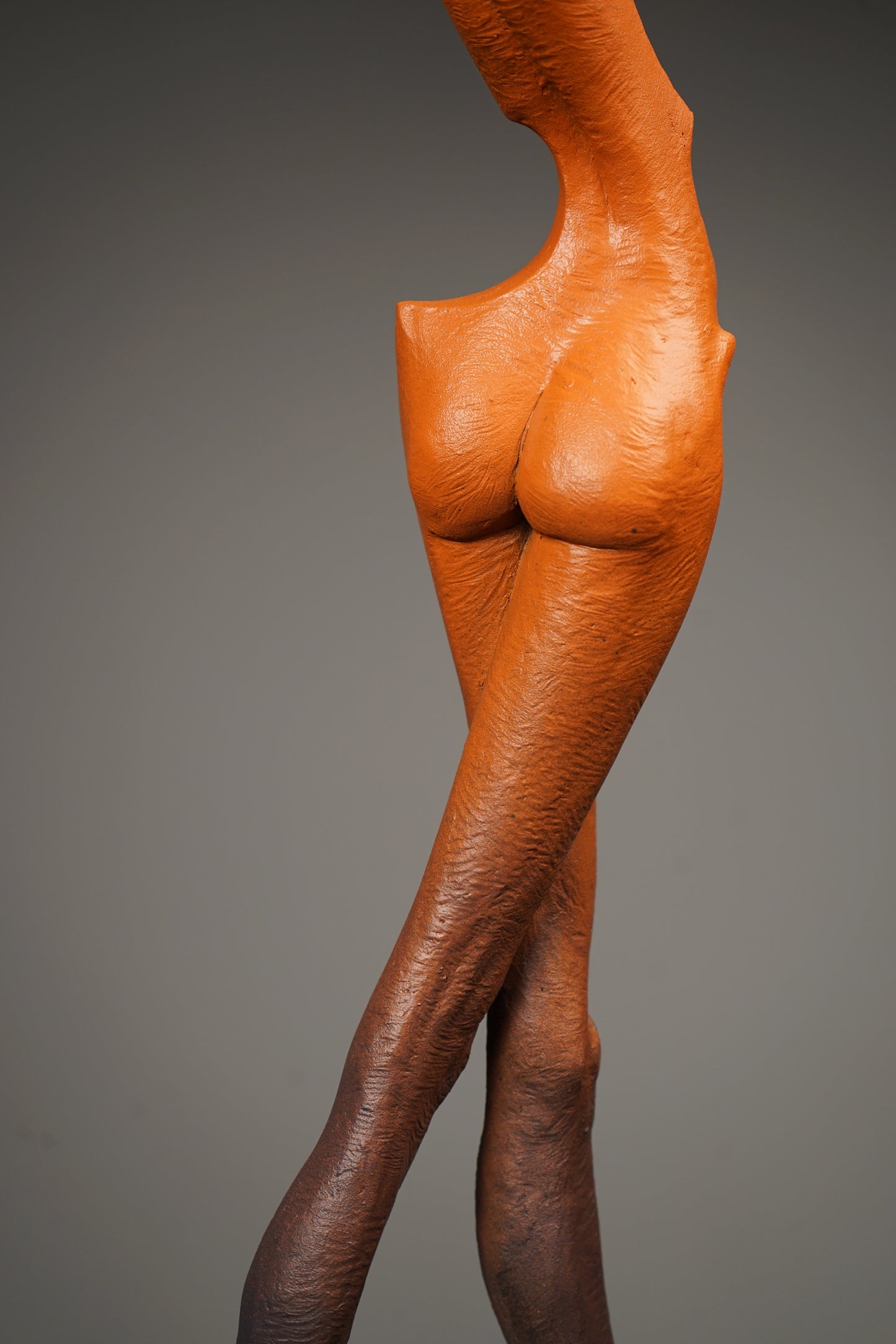 Crossed-Leg Standing Mademoiselle Sculpture by Soheyl Bastami - Unique Edition 17