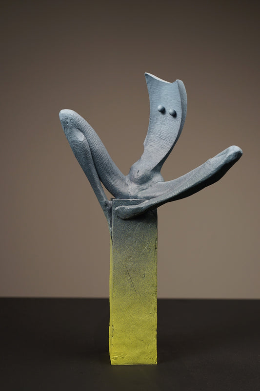 Seated Mademoiselle Sculpture by Soheyl Bastami - Unique Edition 15