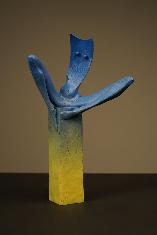 Seated Mademoiselle Sculpture by Soheyl Bastami - Unique Edition 17